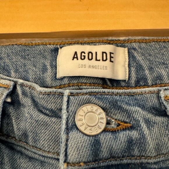 Agolde Riley High Rise Straight Leg - Picture 3 of 8